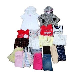 EUC HUGE Lot Baby Girls Mix‎ Brand Clothes 20 Pieces Sz 18-24 Months FALL/WINTER